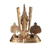 Brass Lord Tirupati Balaji Idol with Shankh Chakra | 14.5" Divine Masterpiece | 9kg Sacred Temple Murti | Traditional Namah Tilak | Jaipurio
